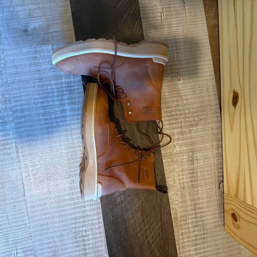 Sorel Brown Lace Up Boots